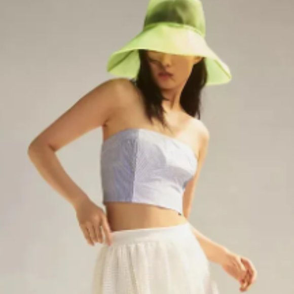 Brand New PERNILLE ROSENKILDE STRAPLESS CROP TOP - Picture 9 of 16